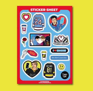 heated rivalry stickers