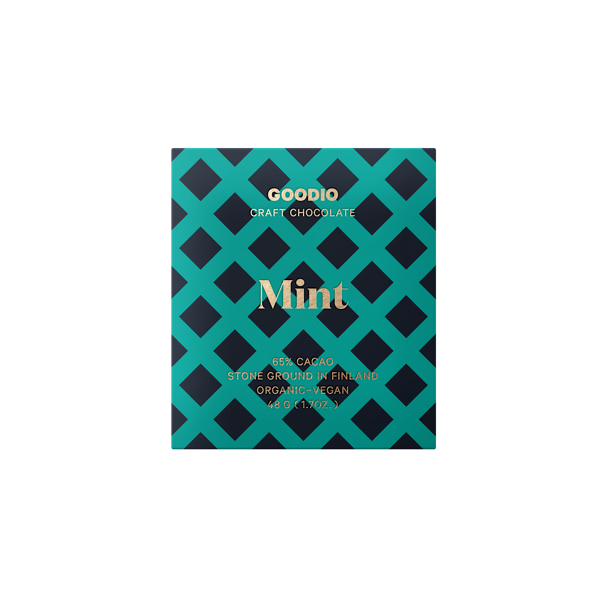 Økologisk Mint Vegansk Mørk Chokolade 65%