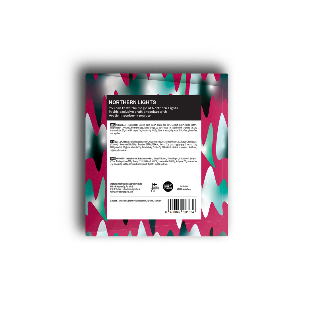 Økologisk Northern Lights Hvid Chokolade