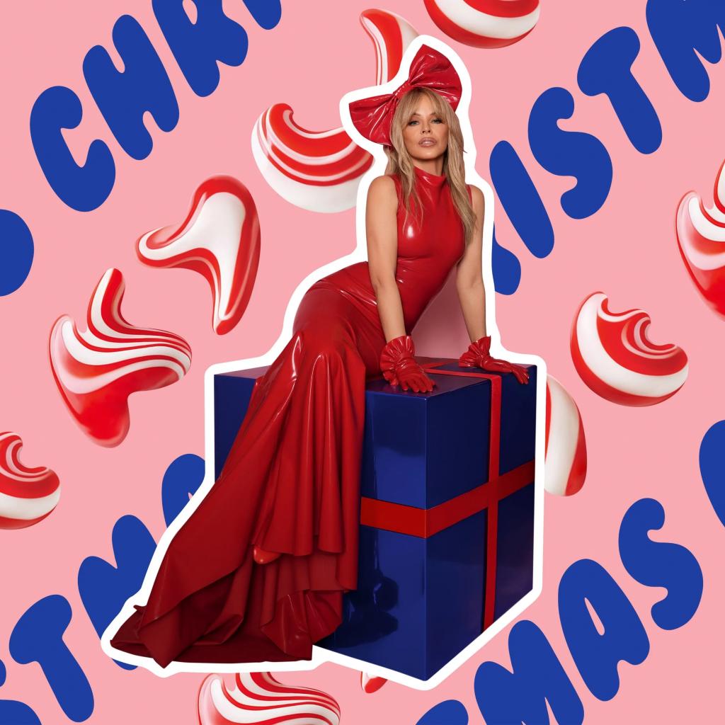 kylie minogue kylie christmas LP red limited edition