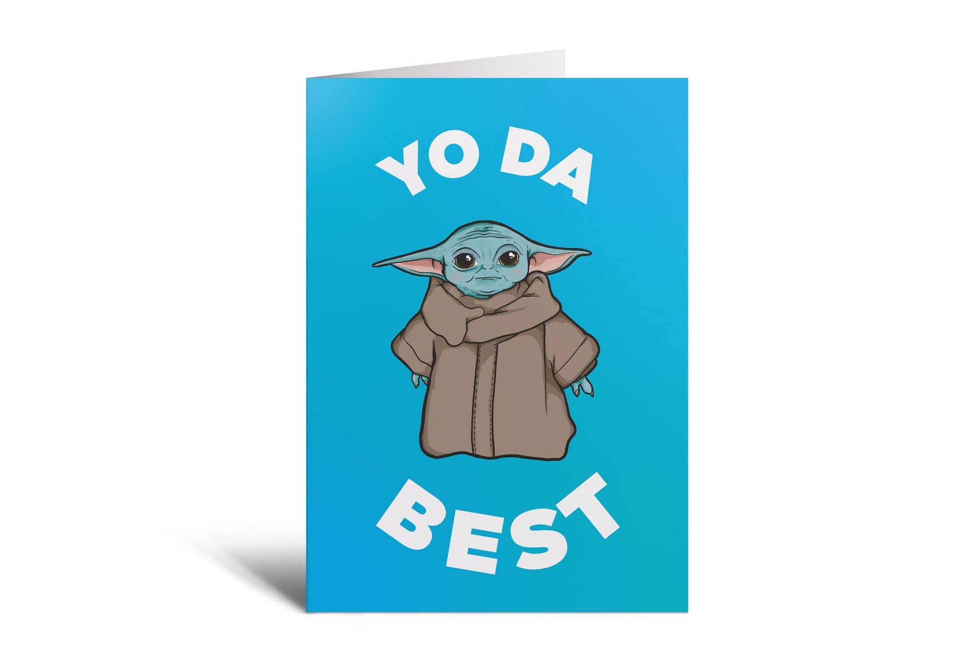 lykønskningskort yoda sjov star wars