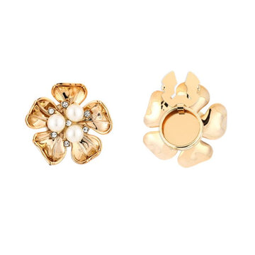 metal blomst knappeskjuler