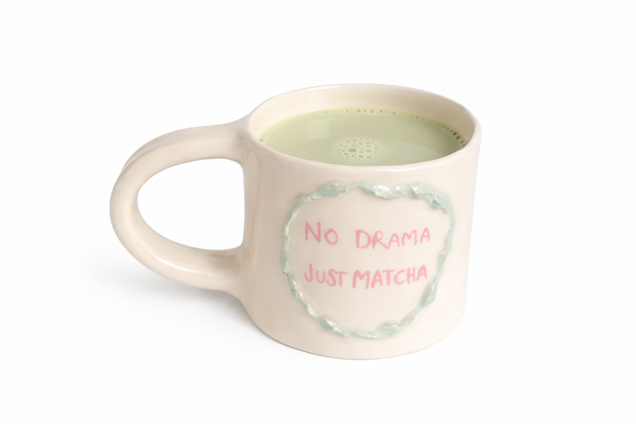 no drama just matcha kop