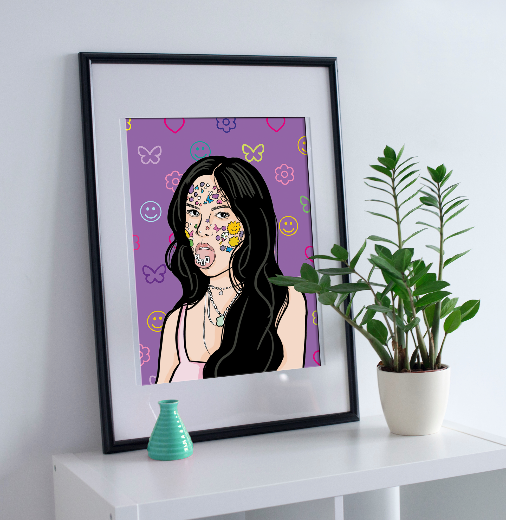 olivia rodrigo sour poster