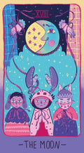 pastelfarvede tarot