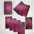 pink luksus tarotkort