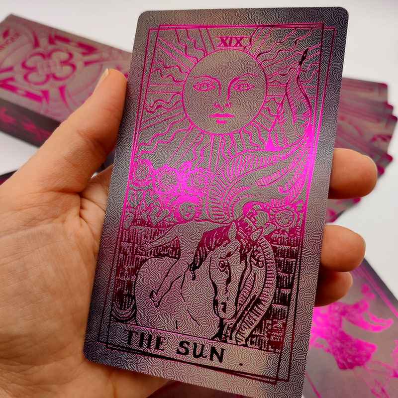 pink magnifique tarotkort