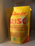 rise morgente med citrongræs og ingefær