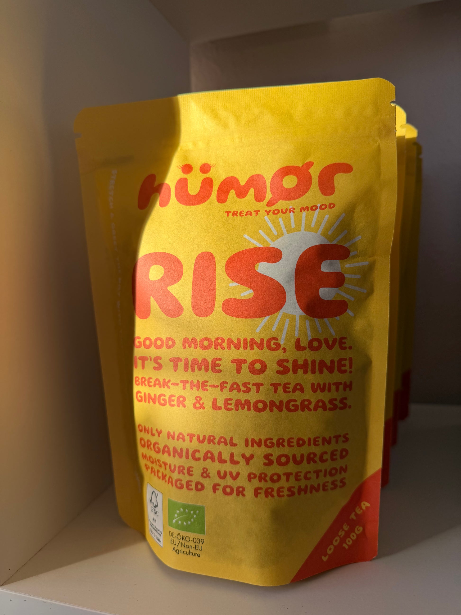 rise morgente med citrongræs og ingefær
