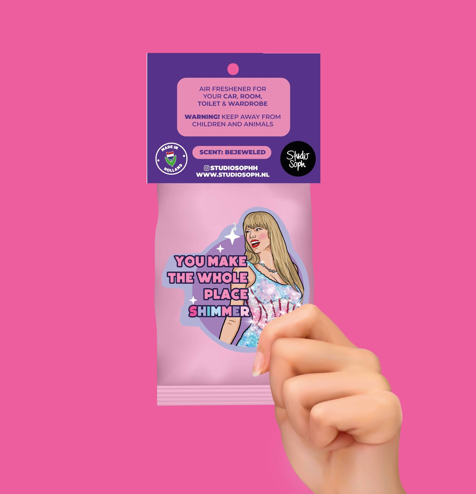 shimmer duftfrisker til bil