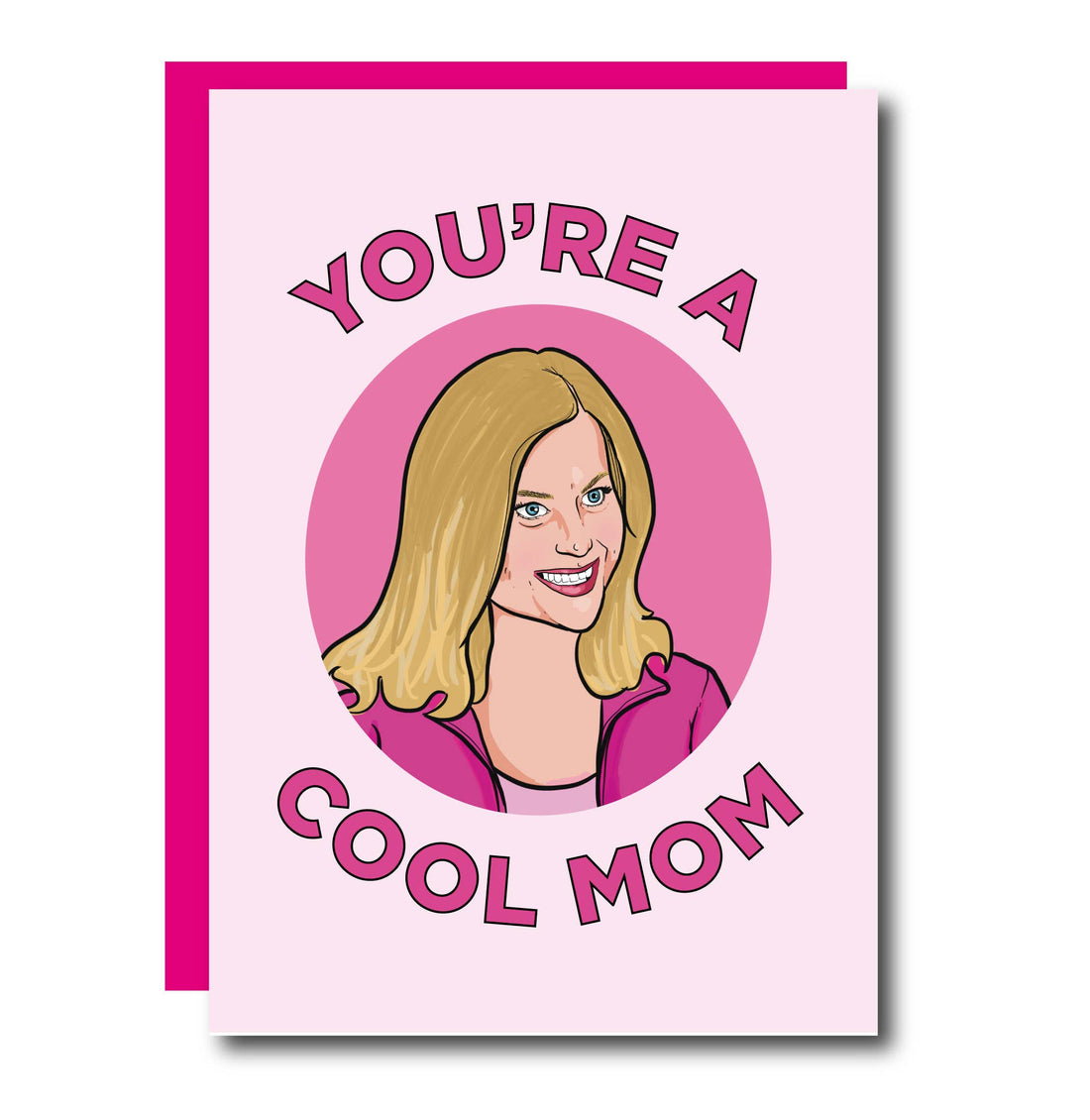 sjovt mors dag kort cool mom