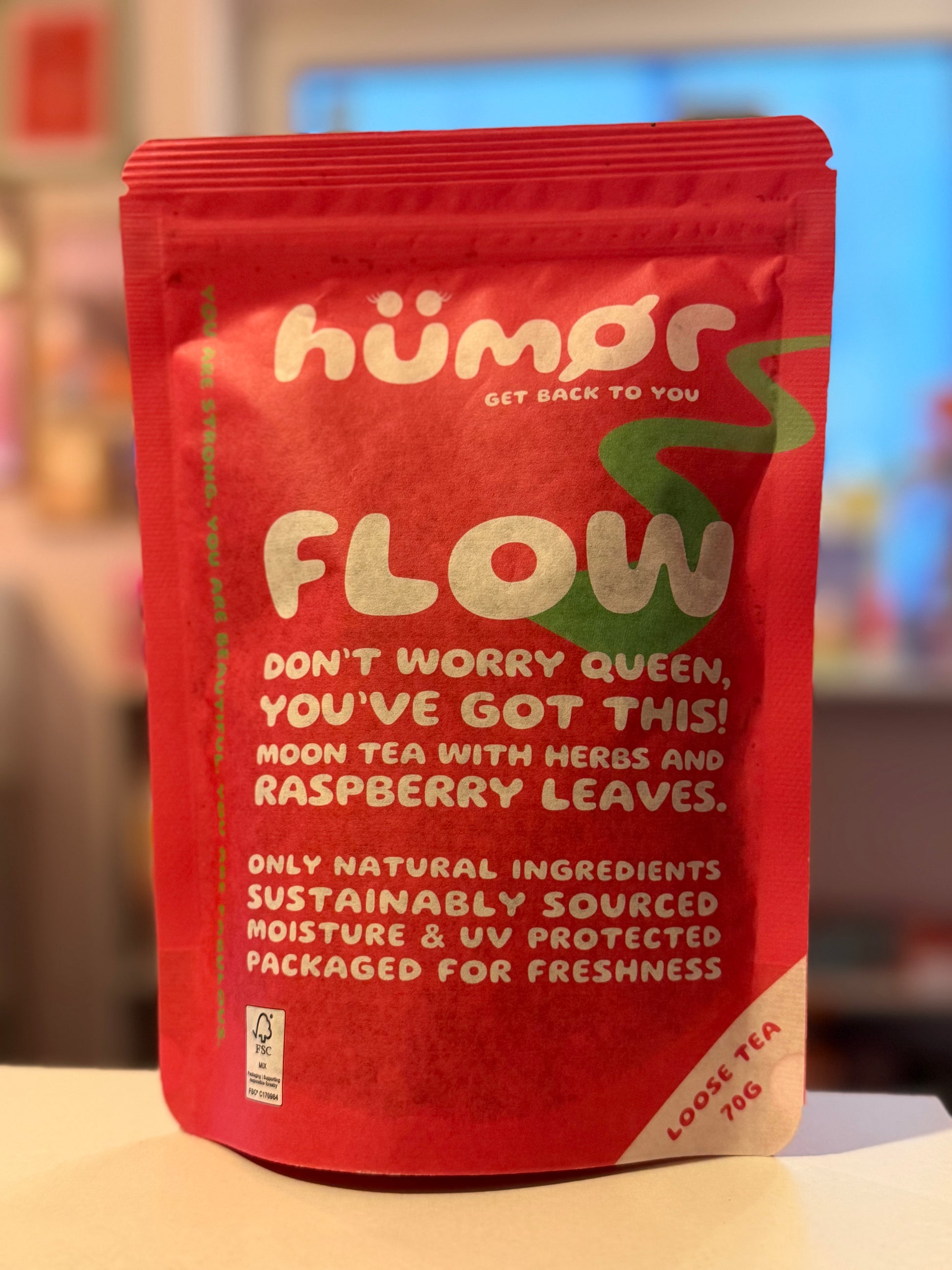 smagsprøve på flow kvindete