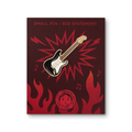 sort og hvid ELEKTRISK GUITAR Pin