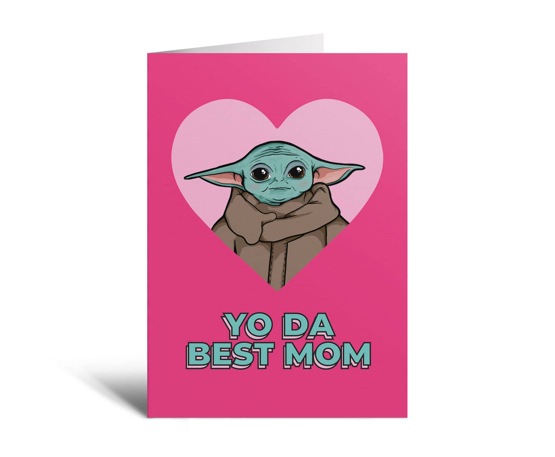 yo da best mom mors dag kort sjov