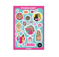 90'S GIRL Clueless, Britney, Paris Hilton A5 Klistermærkeark, produktfoto 4