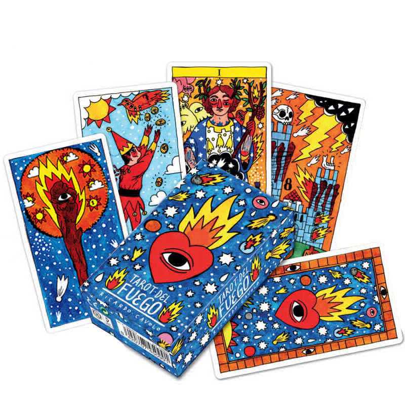 tarot del fuego tarotkort fra spanien