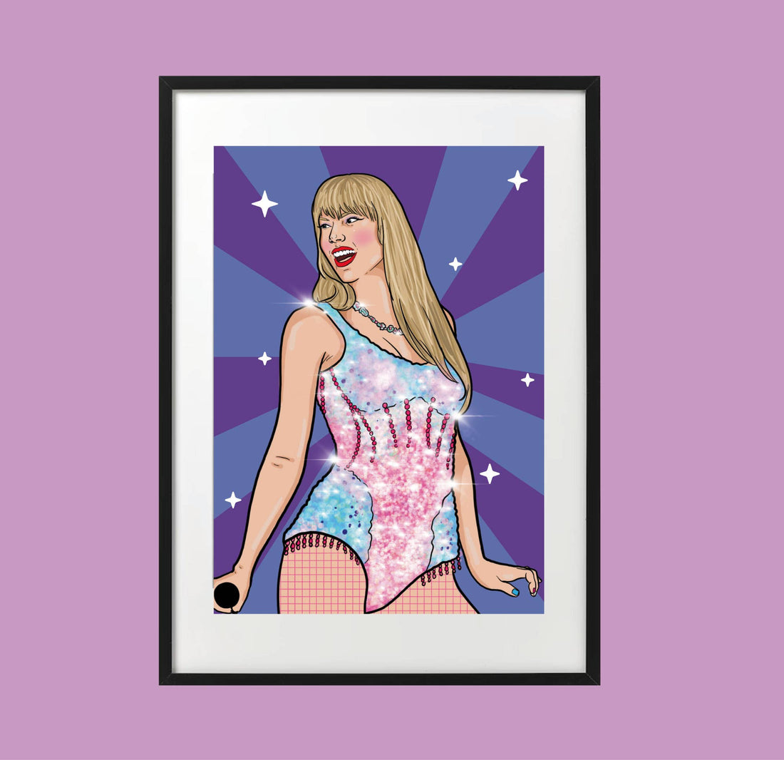 taylor swift shimmer plakat a4