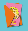 valentinskort cute cats kæreste