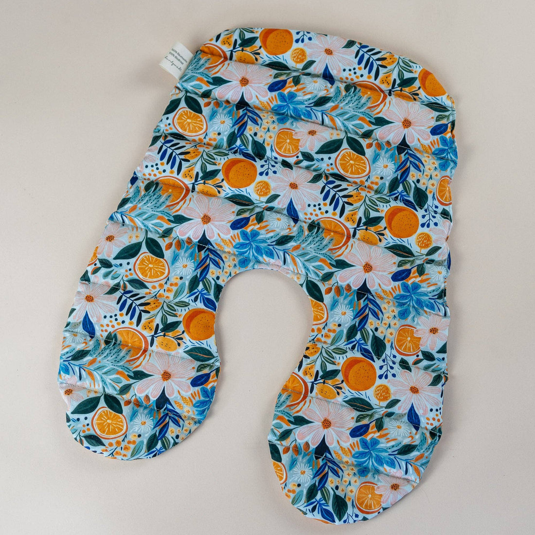 APPELSIN varmepude til nakke og skuldre fyldt med økologisk spelt