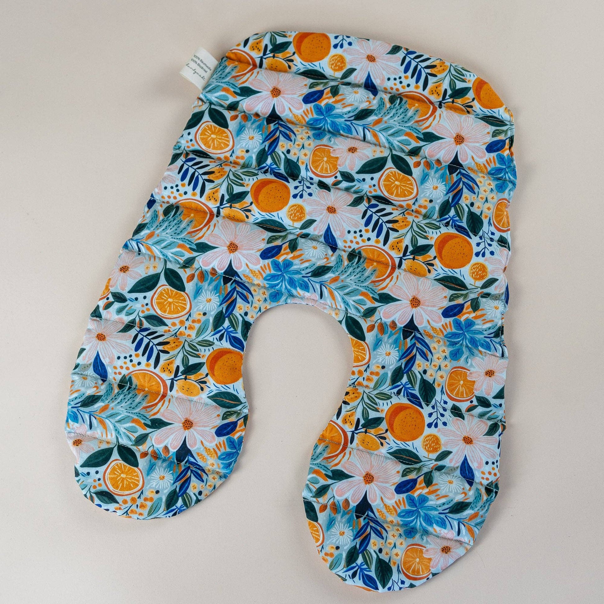 varmepude i bomuld til nakke og skuldre