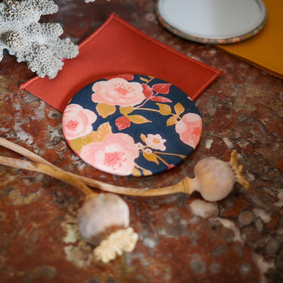 rose lommespejl