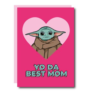 yo da best mom mors dag kort sjov